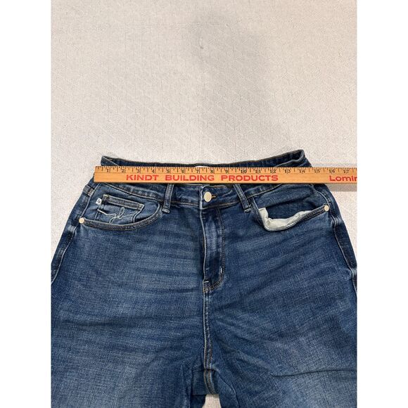Judy Blue High Waisted Wide Leg Cropped Jeans Size 15/32 - Picture 3 of 6